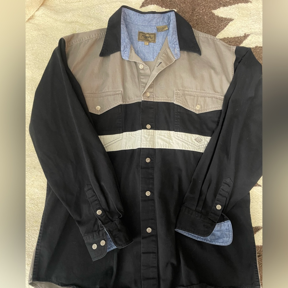 vintage roper western shirt